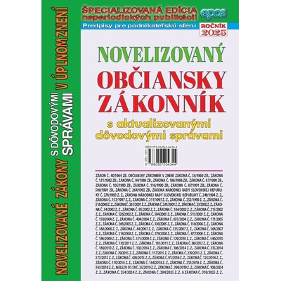 Novelizovaný Občiansky zákonník - Epos