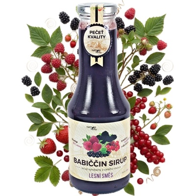 Nature Notea Babiččin sirup lesní směs 0,5 l