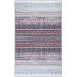 Mila Home Лилаво-сив килим подходящ за пране 80x150 cm Vintage Stripe - Mila Home (HKC-DikHali-130-80x150)