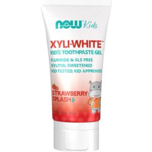 NOW Foods Kid’s Xyliwhite - Bubblegum Toothpaste [85 грама] Ягода