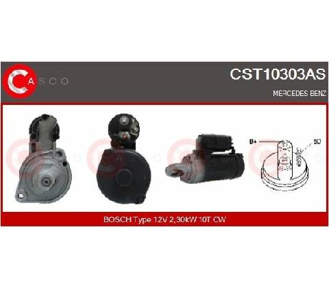 Štartér CASCO CST10303AS