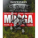 Gardner Hand Sharpened Dark Mugga hooks Barbed veľ.6 10ks