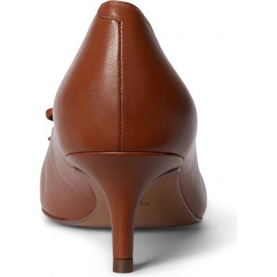 Lauren Ralph Lauren обувки с ток кожени Adrienne (802P06371002.200)