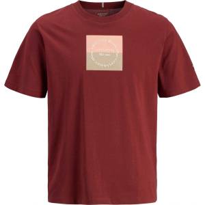 JACK & JONES Тениска jorcatskills square branding tee ss cn