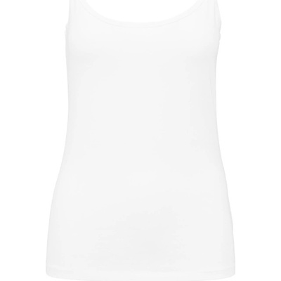 Kariban Tílko Strappy tank top K397 elastické dámské bez rukávu 1TE-K397-White Bílá