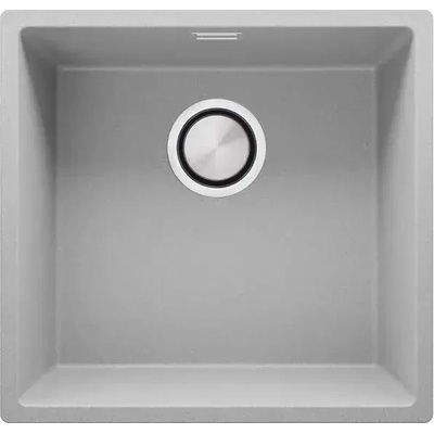 Твоят Стил Сива кухненска гранитна мивка Лондон 50 Слим 460 x 440 мм