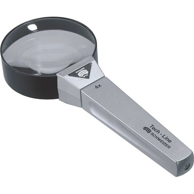 Schweizer Tech-Line Lupa ruční ∅65mm - 4x