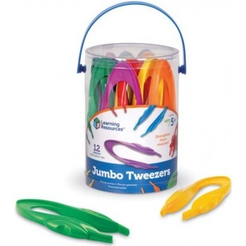 Learning Resources Barevné pinzety 12 ks