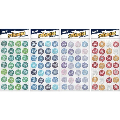 MFP Paper Samolepky pečeť mix laser 1001 125x256 – Zboží Dáma