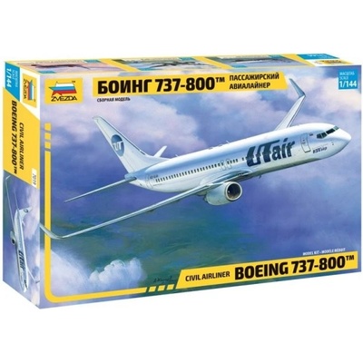 Zvezda Model Kit Boeing B737 800 UT Air letadlo 7019 1:144