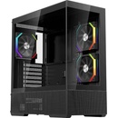 1stPlayer Crystal Vision CV7 black + 5 fan (CV7-BK-2FAR-2FH7R-1FH7)