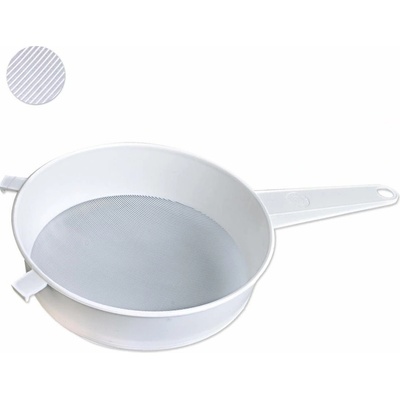 Cedník plast WHITE jemný pr. 20 cm - ORION domácí potřeby