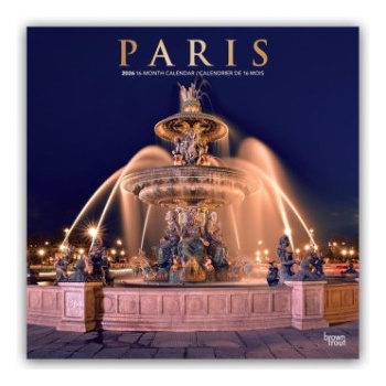 Browntrout Verlags GmbH Paris 2026 - 16-Monatskalender