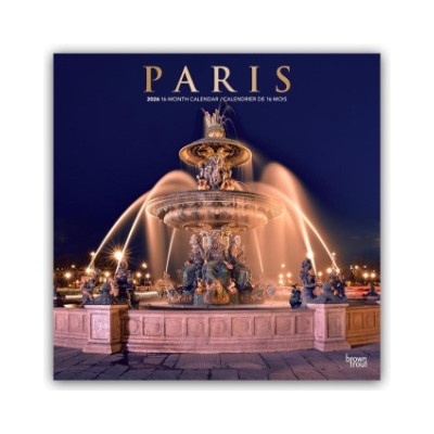 Browntrout Verlags GmbH Paris 2026 - 16-Monatskalender | BrownTrout Publishers Inc