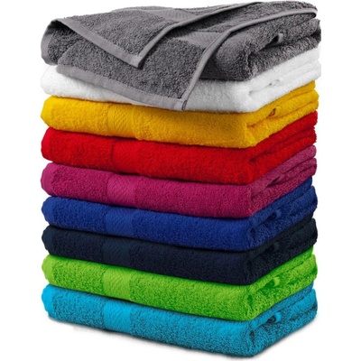 Malfini Bavlněná osuška Terry Bath Towel 450 905 tangerine orange 70 x 140 cm