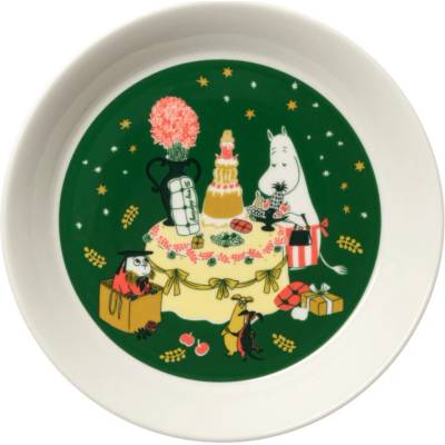 Arabia Tanier Moomin Gift of Love 19cm, zelený