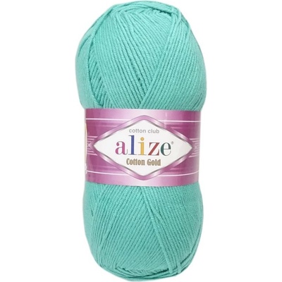 Alize Cotton Gold 610 tmavě tyrkysová