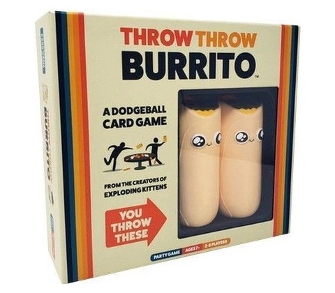 Exploding Kittens Throw Throw Burrito