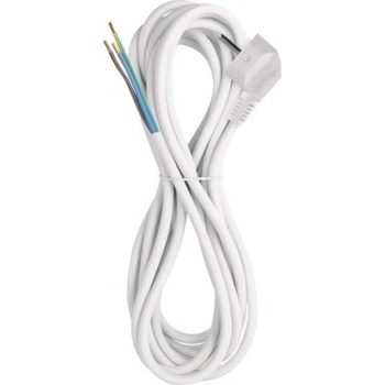 EMOS | S14325 | Flexo šnúra PVC 3× 1,5mm2, 5m, biela