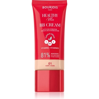 Bourjois Healthy Mix Clean & Vegan BB Cream ББ крем цвят 01 Ivory 30ml
