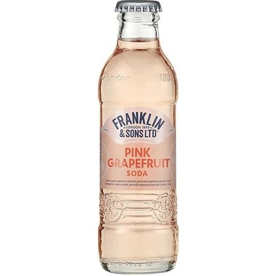 Franklin & Sons Pink Grapefruit Soda sklo 200 ml