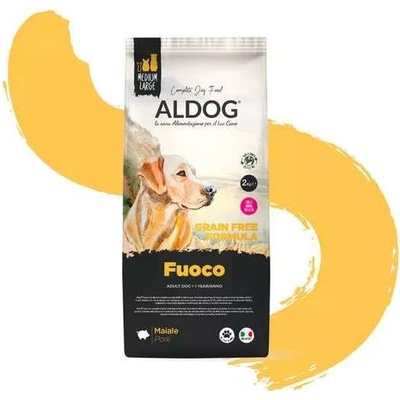 Aldog Adult Grain Free Medium & Large fuoco-pork 10 kg