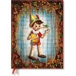 Paperblanks 2027 Carlo Collodi, Pinocchio Ultra Softcover 12-Month Daily Planner, 432pg, 80gsm by Paperblanks (Fairy Tale Collection)