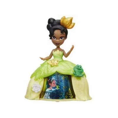 Disney Princess Мини кукла с променяща се рокля Тиана, Hasbro, B8962