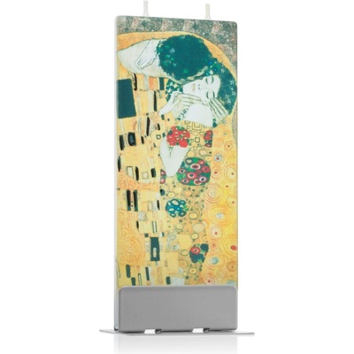 FLATYZ Fine Art Gustav Klimt The Kiss свещ 6x15 см