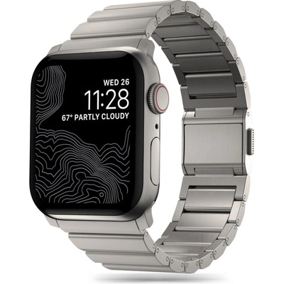 Tech-PČervenáect Belt Tech-PČervenáect SteelBand Apple Watch 4/5/6/7/8/9/SE/Ultra 1/2 42/44/45/49mm titanium – Zboží Živě