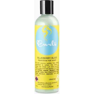Curls Blueberry Bliss Reparative Hair Wash Šampón na poškodené vlasy 236 ml