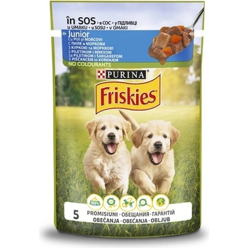 Friskies Purina friskies мокра храна за малки кученца - 0.1кг