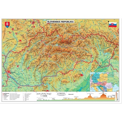 Mapa SR A3