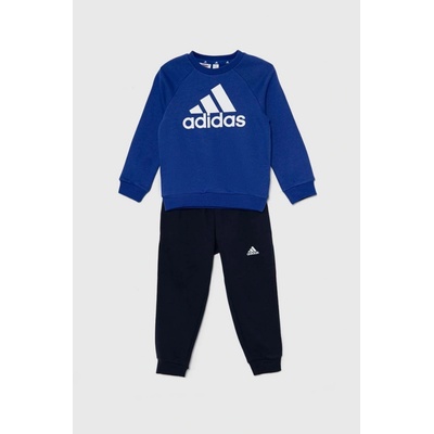 adidas dětská tepláková souprava LK BOSOG FL IV7436 tmavomodrá