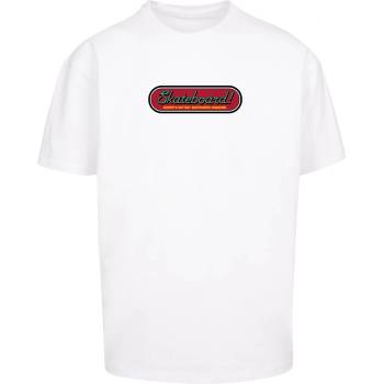 MERCHCODE Тениска овърсайз The Skateboard Magazin Cover No 11 Oversize Tee white XXLUB-MC1034-00220 - , размер L