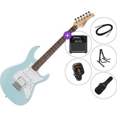 Cort G200 SET 2 Sky Blue Електрическа китара