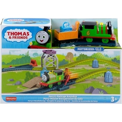 Fisher-Price Sada Mašinka Tomáš a přátelé Poštovní Doručení Petra lokomotiva s pohonem koleje – Zboží Dáma