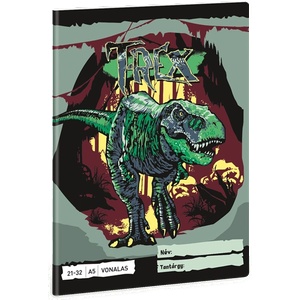 Ars Una T-Rex 24 (5346) A5 21-32 линия книжка 53623461 (53623461)