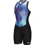 Alé Дамски скин за колоездене Alé Women's Triathlon Crazy Body Cycling skinsuit - Blue Combo - размер XL (102-5188-0116)