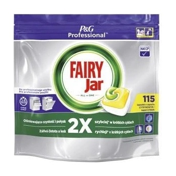 Fairy Jar Professional All In One Lemon Tablety Do Umývačky Riadu 115 ks