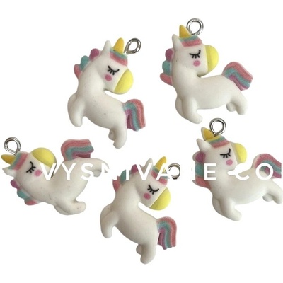 Ozdoby - Unicorn -1,5x2cm - 5ks