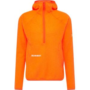 MAMMUT Мъжки поларен пуловер Mammut Eiger Free ML Air Half Zip Hoodie Fleece jumper - Eiger Orange - размер S (005-7575-0211)