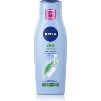 Image 1 of Nivea 2 В 1 ШАМПОАН И БАЛСАМ EXPRESS 400 ml (NI-O1-03)