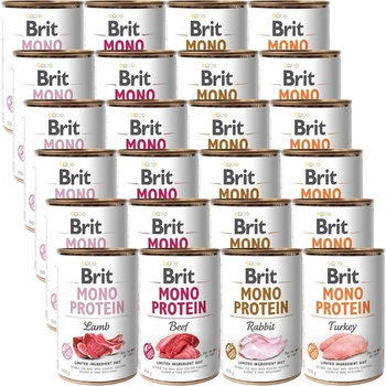 Brit mono protein микс от различни вкусове 24x400г