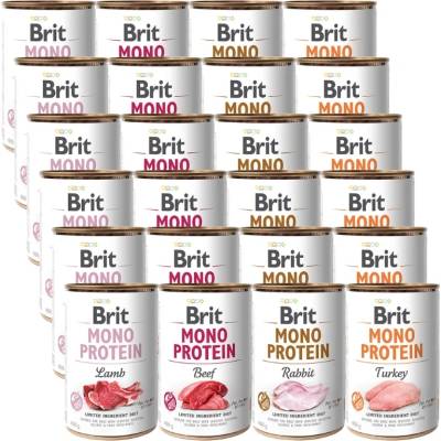 Brit mono protein микс от различни вкусове 24x400г