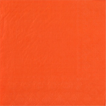 Image 1 of Santex Салфетки - едноцветни 33 x 33 см ЦВЯТ: Оранжев