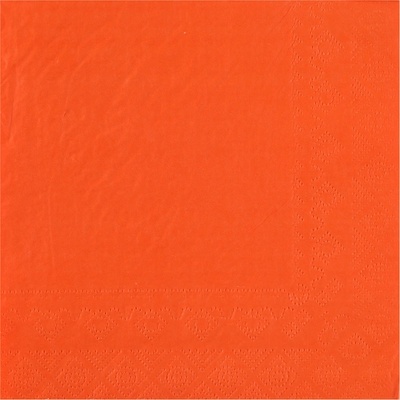 Santex Салфетки - едноцветни 33 x 33 см ЦВЯТ: Оранжев