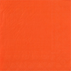 Santex Салфетки - едноцветни 33 x 33 см ЦВЯТ: Оранжев