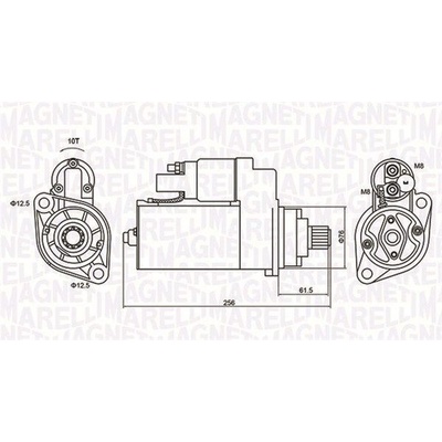 Štartér MAGNETI MARELLI MQS1405
