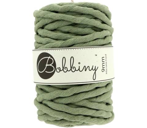Bobbiny Macrame Cord 9 mm Eucalyptus